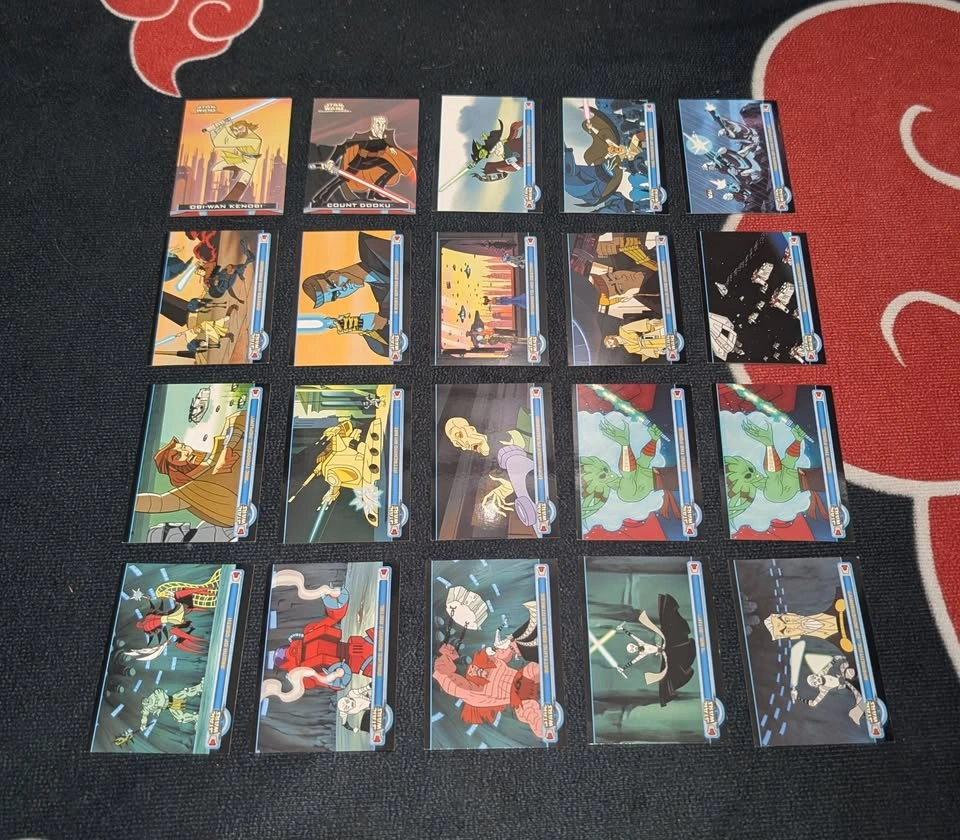 Star Wars The Clone Wars Trading Card Lot - photo 2
