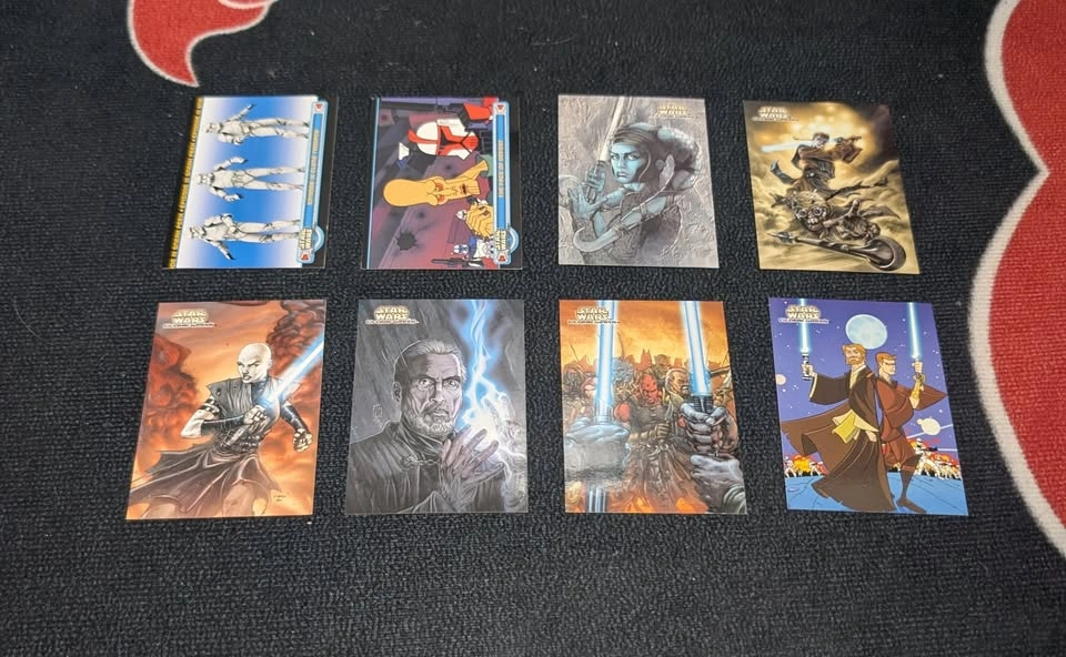 Star Wars The Clone Wars Trading Card Lot - photo 3