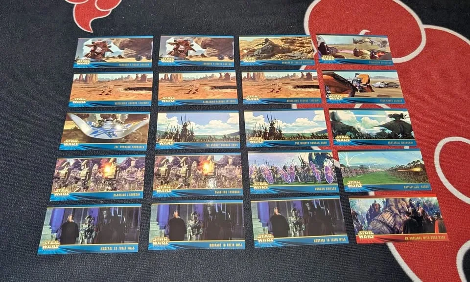 Star Wars Episode I Topps Widevision Series 2 Card Lot