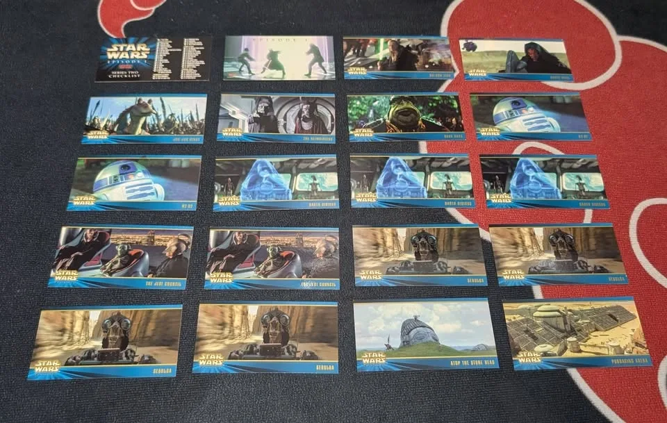 Star Wars Episode I Topps Widevision Series 2 Card Lot - photo 2