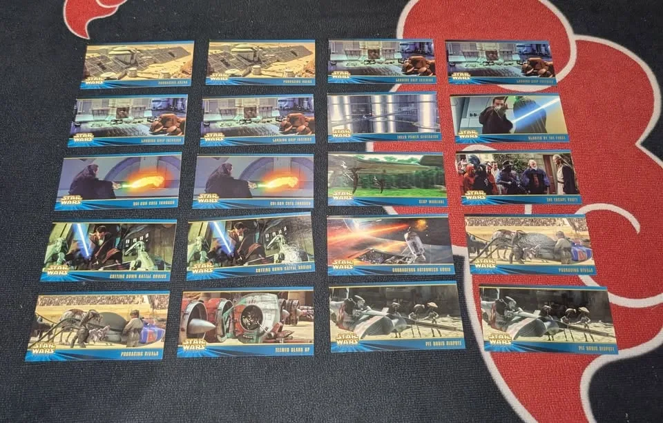 Star Wars Episode I Topps Widevision Series 2 Card Lot - photo 3