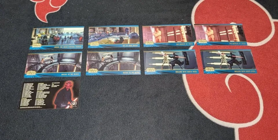 Star Wars Episode I Topps Widevision Series 2 Card Lot - photo 4