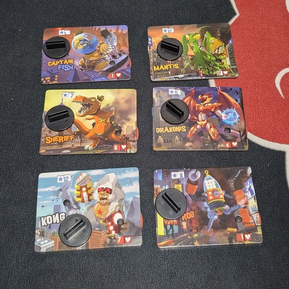 King of New York Board Game IELLO Complete - photo 3