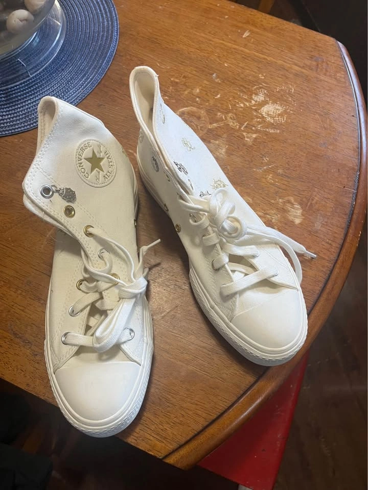 Converse Chuck Taylor All Star High Top White Gold LIMITED EDITI - photo 2
