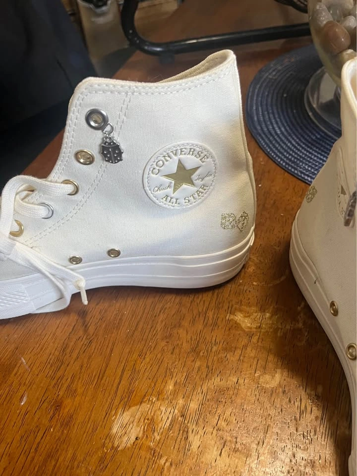 Converse Chuck Taylor All Star High Top White Gold LIMITED EDITI - photo 4