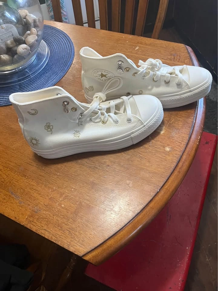Converse Chuck Taylor All Star High Top White Gold LIMITED EDITI - photo 5