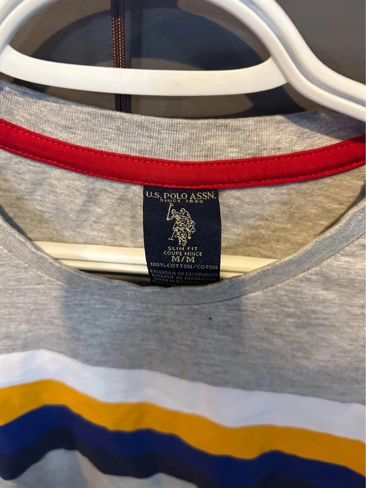 Polo Grey Striped Long Sleeve - photo 2
