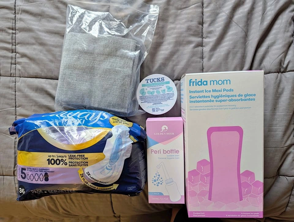Postpartum Recovery Bundle: Frida, Tucks, Peri Bottle