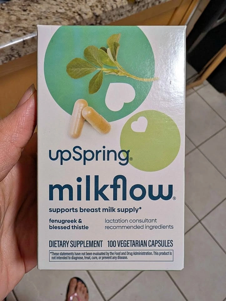 upSpring milkflow Lactation Supplement 100 Capsules