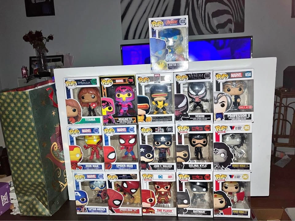 Marvel & DC Mixed Funko Pop Lot