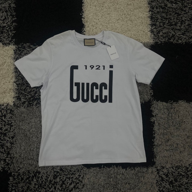 Gucci 1921 T-Shirt - White Cotton - Medium - photo 2