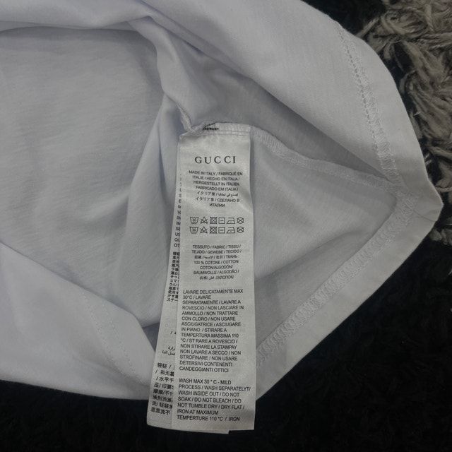 Gucci 1921 T-Shirt - White Cotton - Medium - photo 5