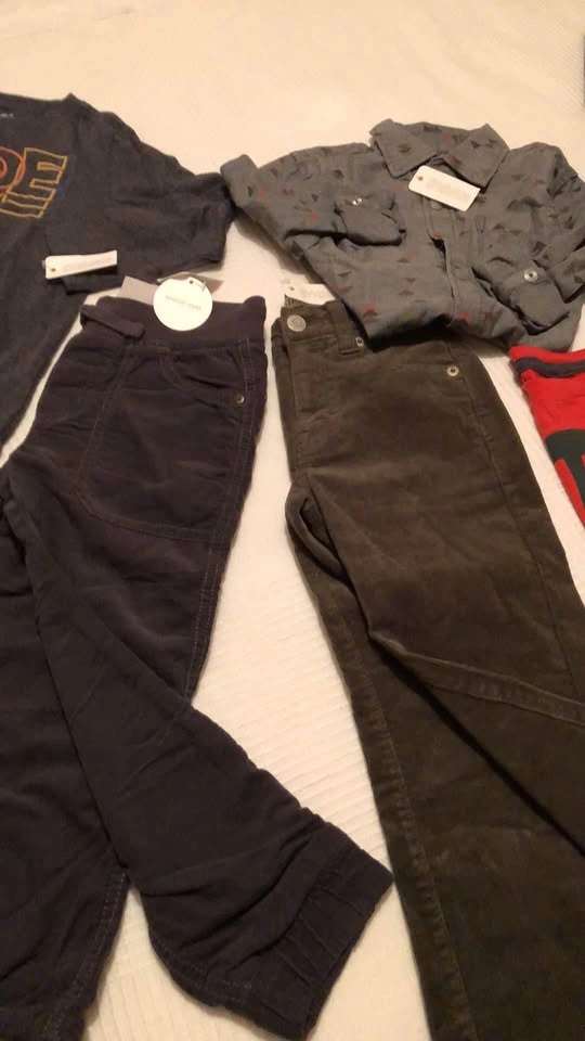 Boys Size 4 Clothing Bundle - 9 Pieces NEW with Tags - photo 2