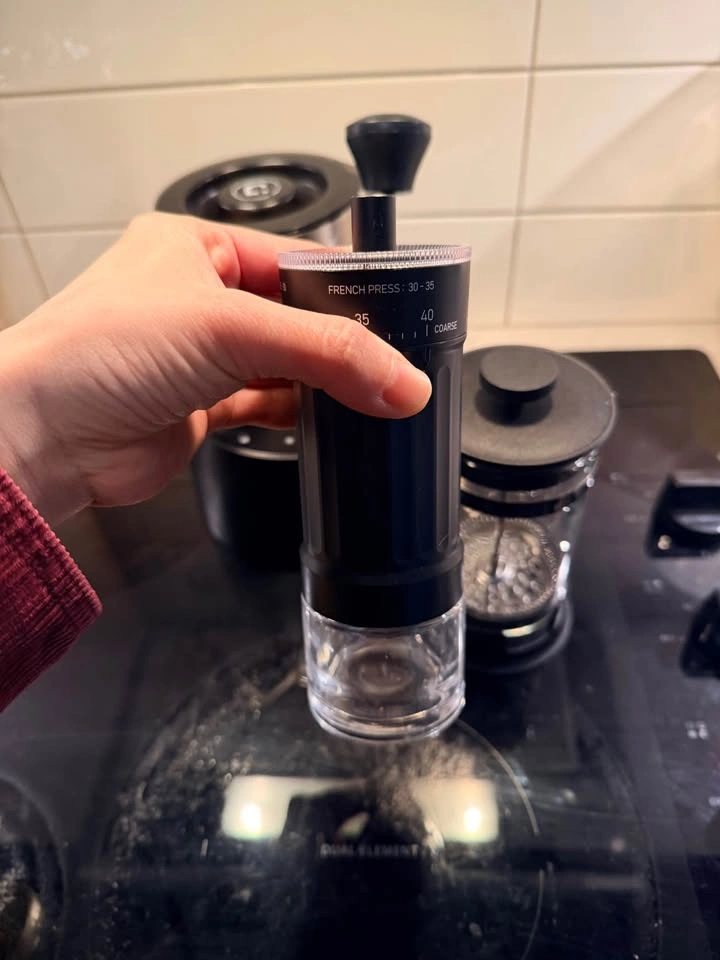 Moving out) Hommini Milk Frother, French Press, Manual Coffee Gr - photo 4