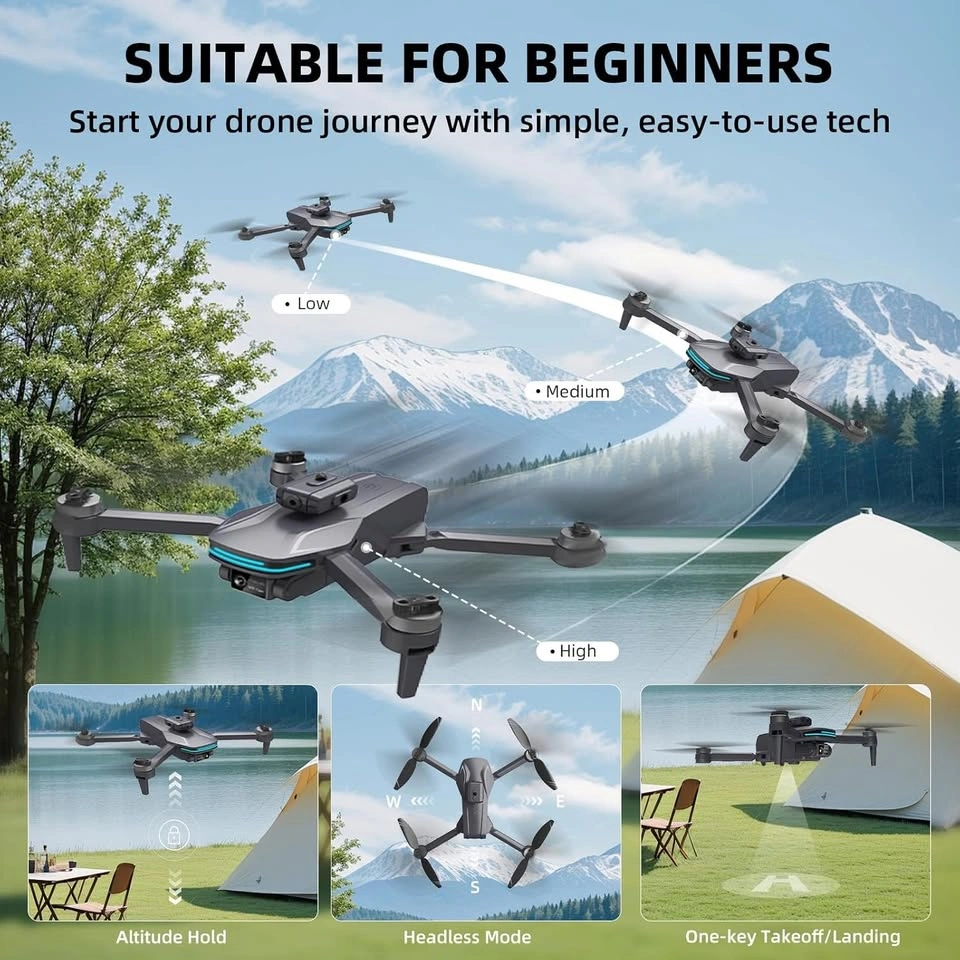Foldable Drone with 4K for Beginner - NEW - photo 2