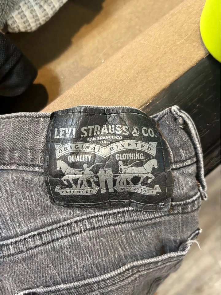 Levi's Dark Grey Jeans - photo 2