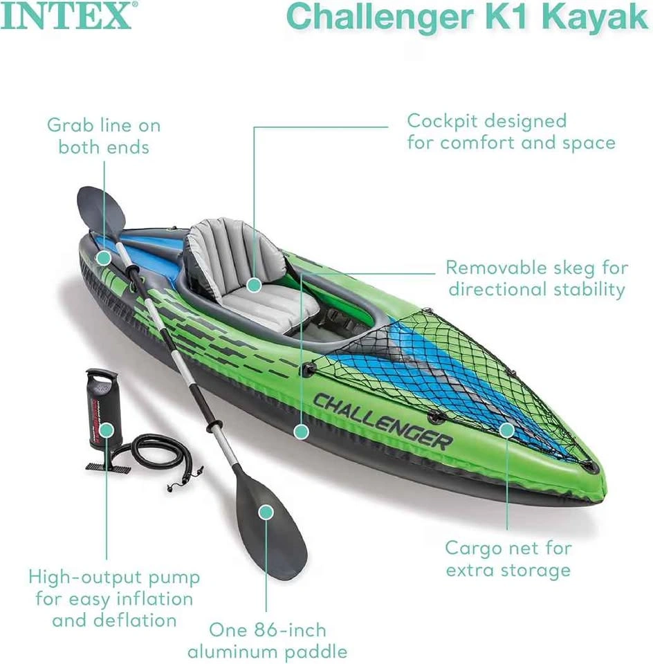 Inflatable Kayak for Single Person - photo 2
