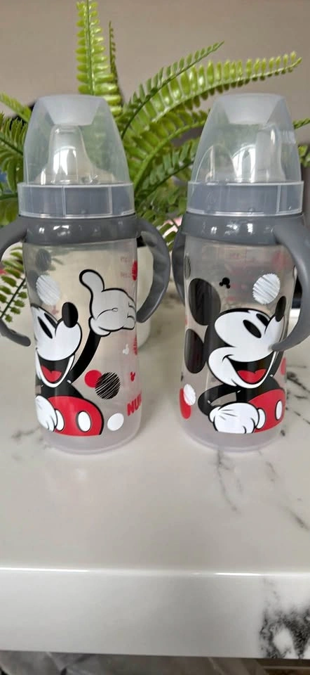 Mickey Mouse Baby bottles x2
