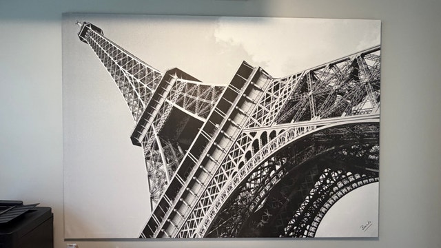 Paris Print - Eiffel Tower B&W - photo 2