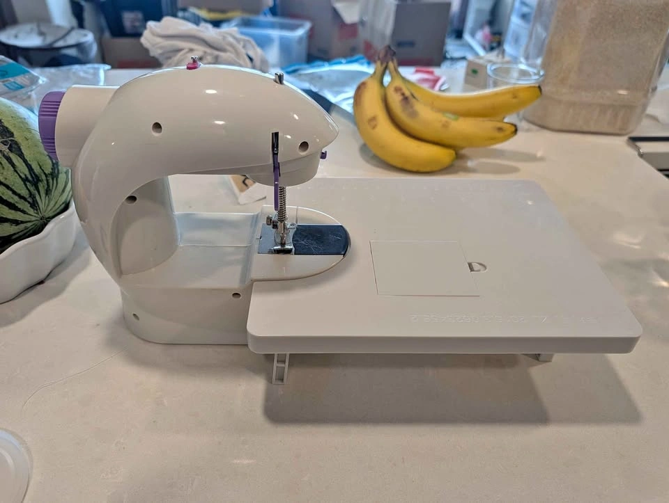 Mini Sewing Machine with Extension Table