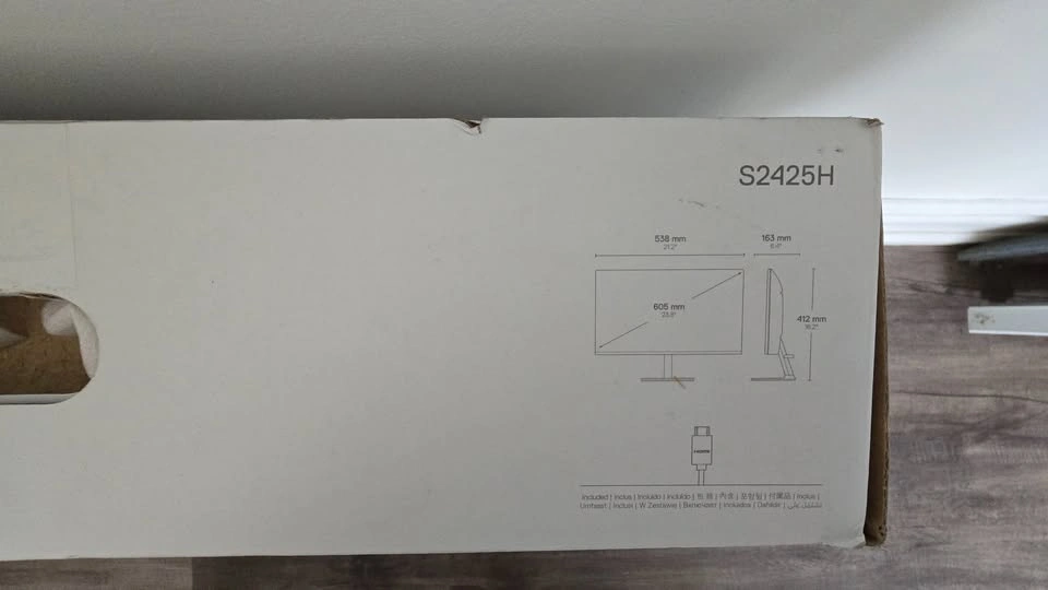 DELL 24 INCH MONITOR - NEW - photo 3