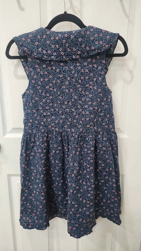 Wilfred Navy Floral Sleeveless Dress - photo 2