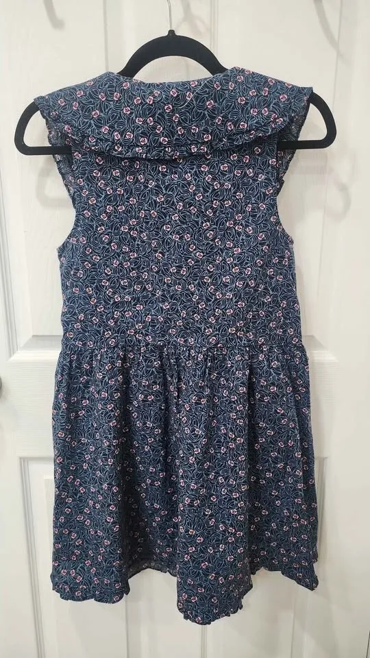 Wilfred Navy Floral Sleeveless Dress - photo 2