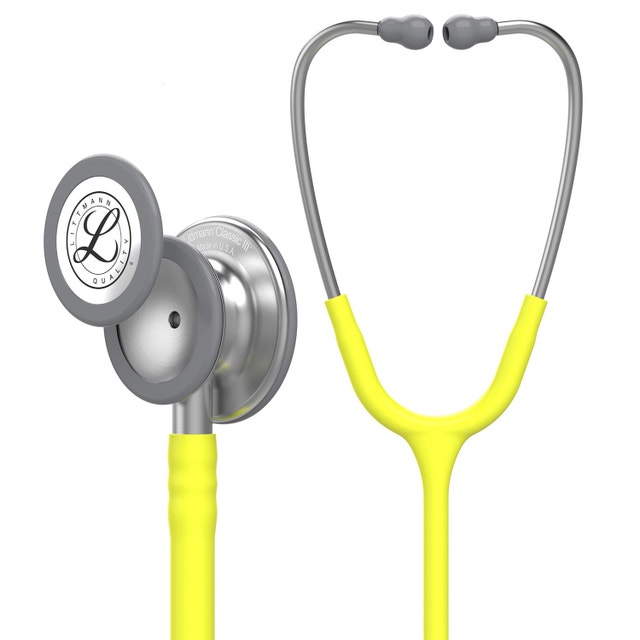 NEW 3M Littmann Classic III Stethoscope, 5839, Yellow - photo 2
