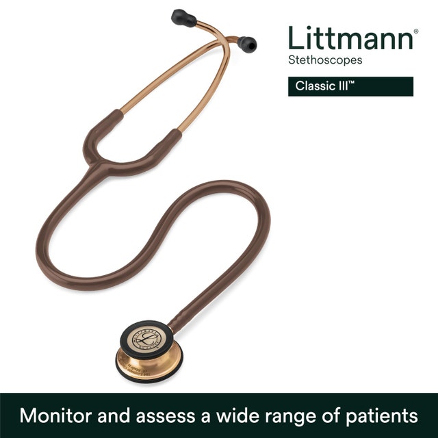 NEW 3M Littmann Classic III Stethoscope (Brown)