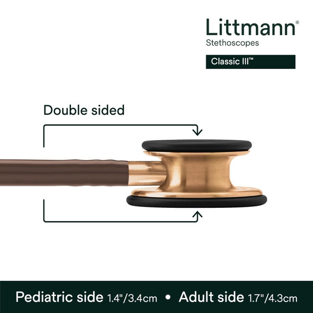 NEW 3M Littmann Classic III Stethoscope (Brown) - photo 3