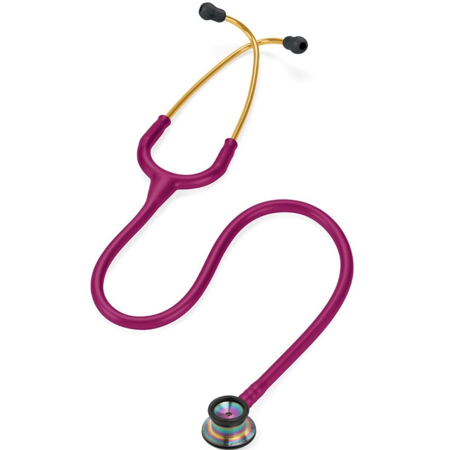 NEW 3M Littmann Classic II Infant Stethoscope: Raspberry Rainbow