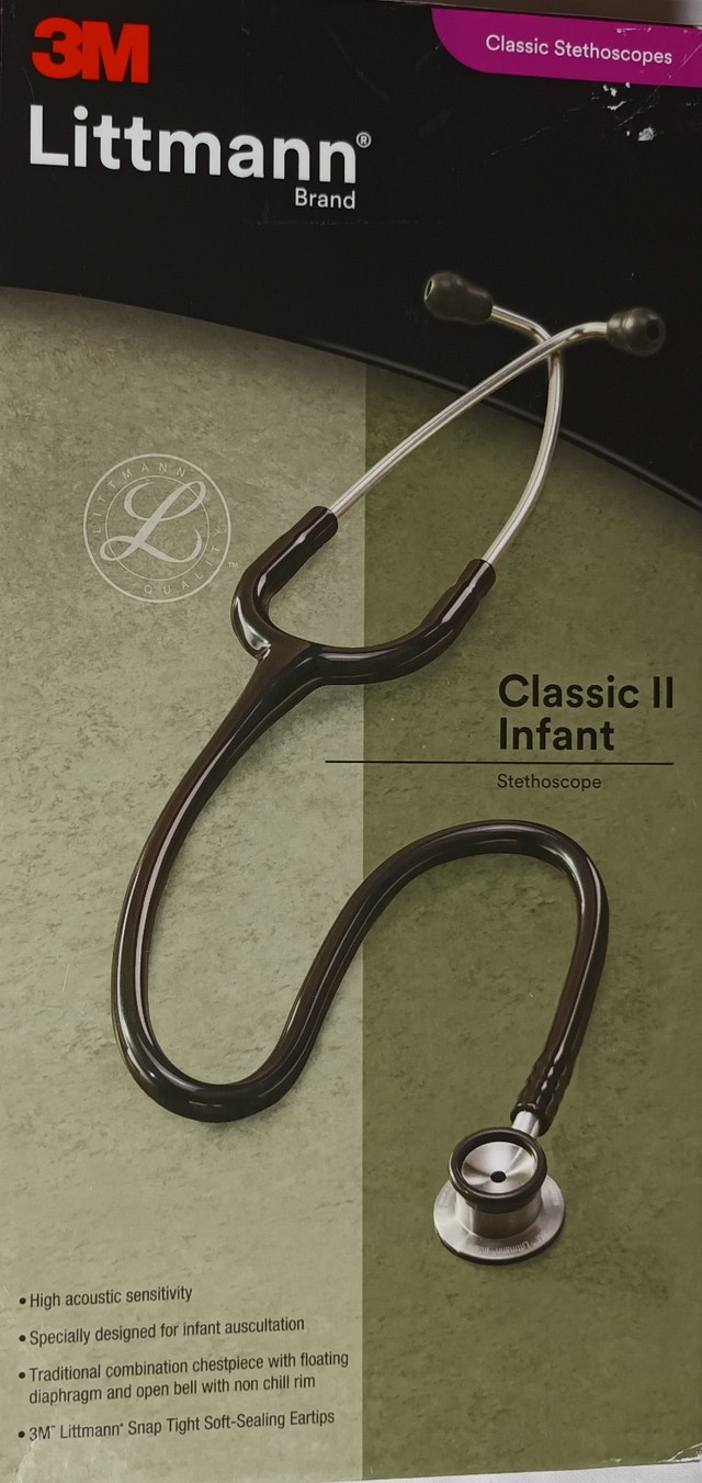 NEW 3M Littmann Classic II Infant Stethoscope: Raspberry Rainbow - photo 4