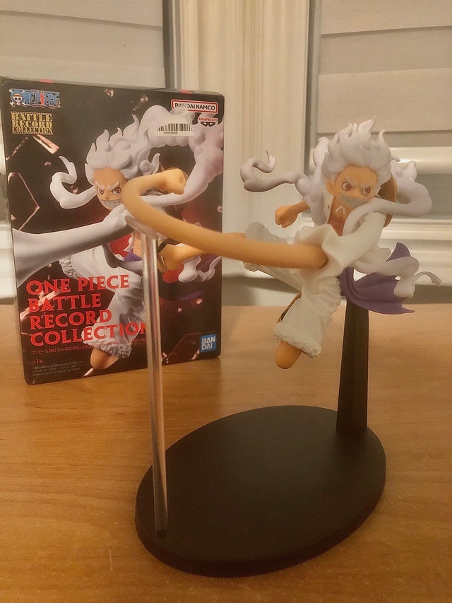 Monkey D. Luffy Gear 5 One Piece Battle Record Collection BANDAI