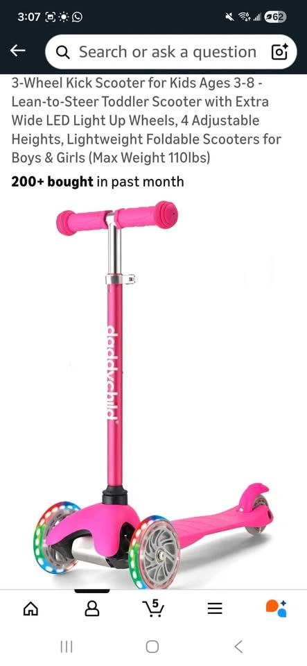 3 Wheel Scooter - photo 2