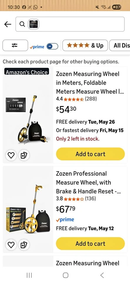 Measuring Wheel