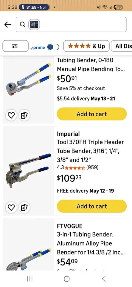 Triple Head 180 Tube Bender