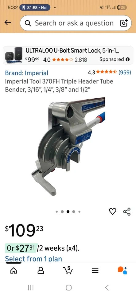 Triple Head 180 Tube Bender - photo 4