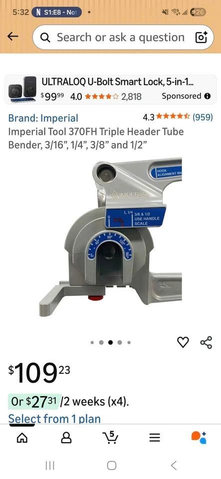 Triple Head 180 Tube Bender - photo 5