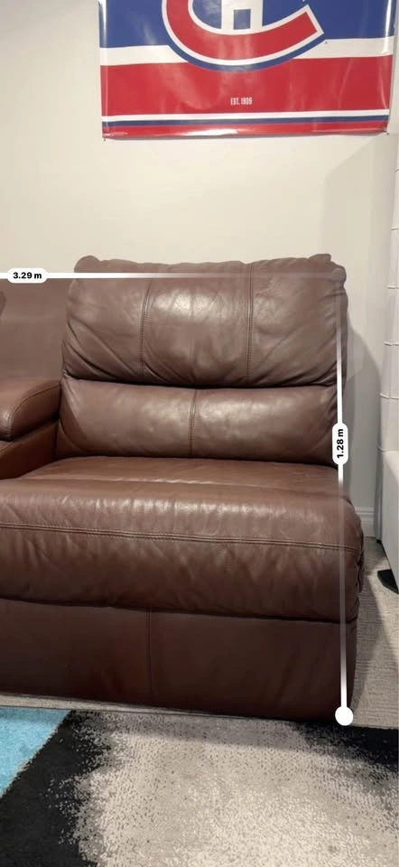 Luxury Palliser Leather Sectional Sofa - Make Best Offer - photo 5