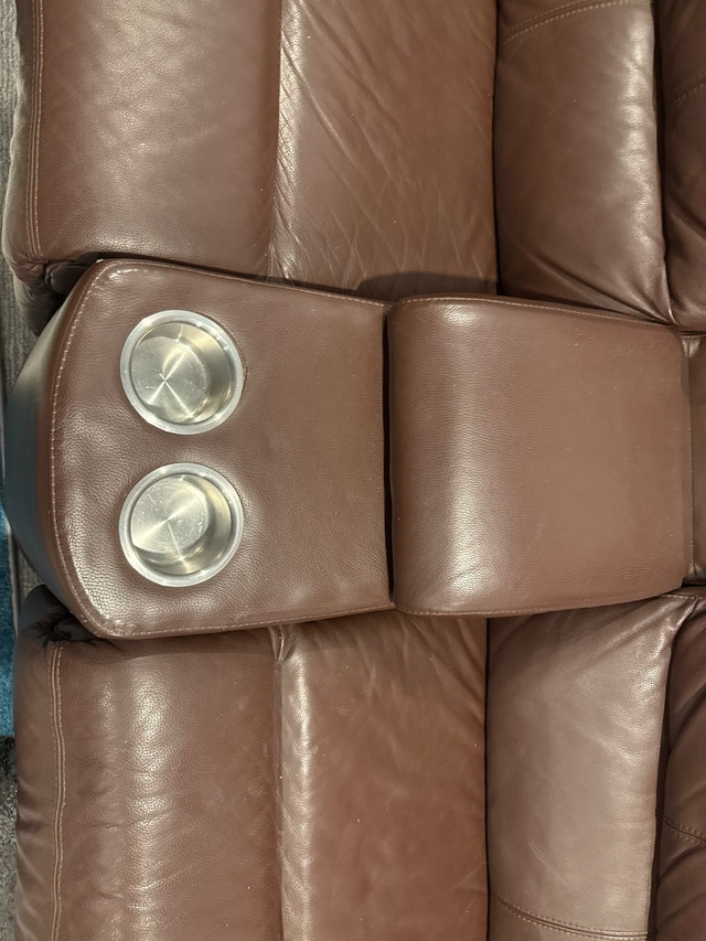 Luxury Palliser Leather Sectional Sofa – Paid $15,000 - photo 4
