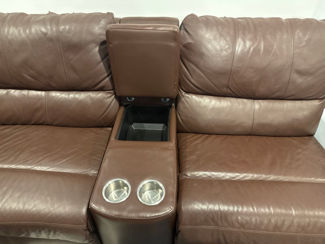 Luxury Palliser Leather Sectional Sofa – Paid $15,000 - photo 5