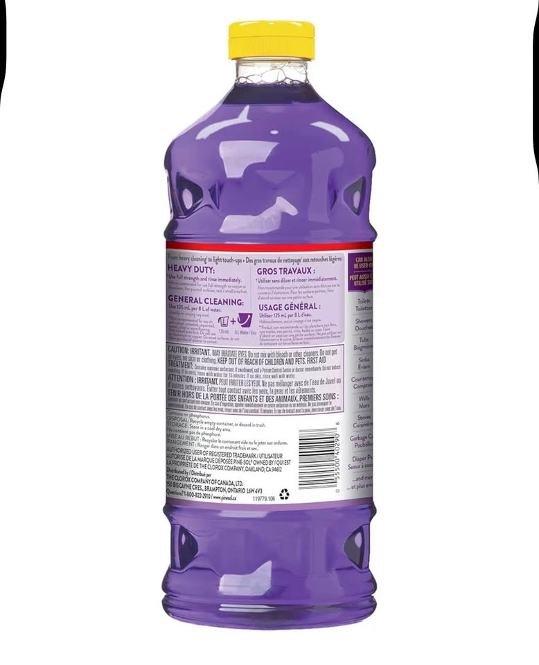 Pine Sol Multi-Surface Cleaner, Lavender Clean (2-Pack) - photo 3