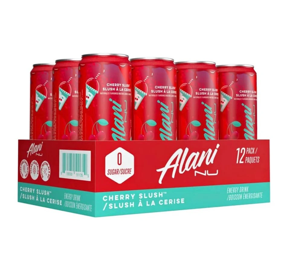 Alani Nu Energy Drink - Cherry Slush (3 Cases)