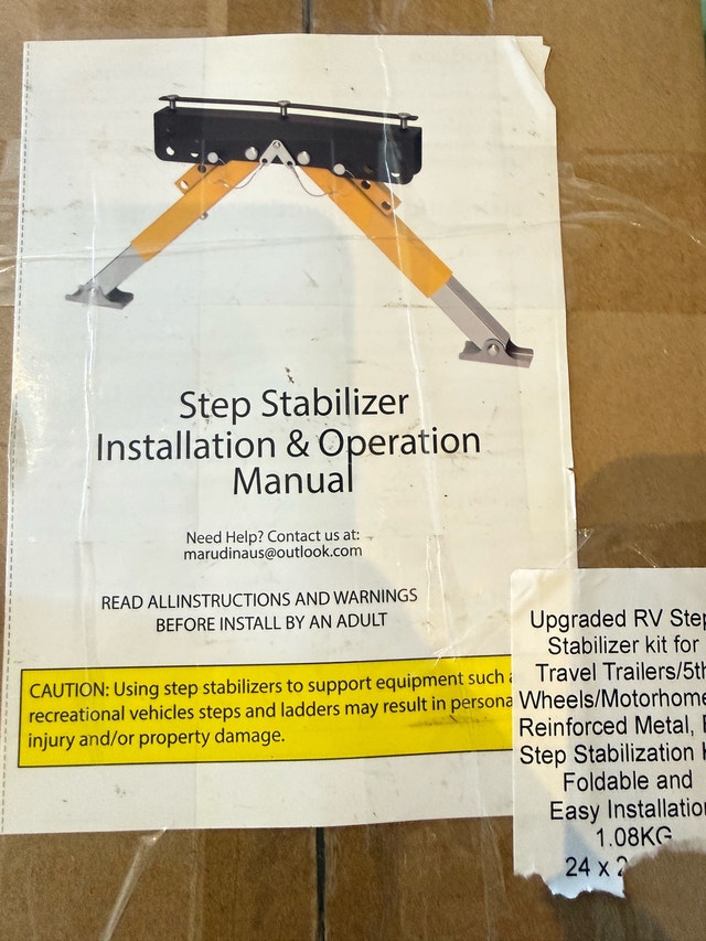 RV Step Stabilizer