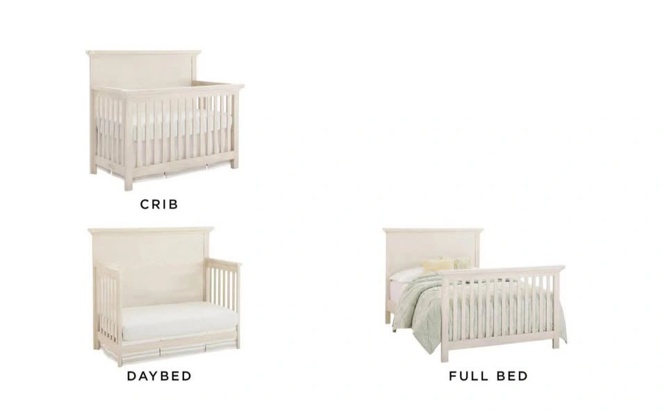 3-in-1 Convertible Crib (Like New) - Grows with Baby! - photo 2
