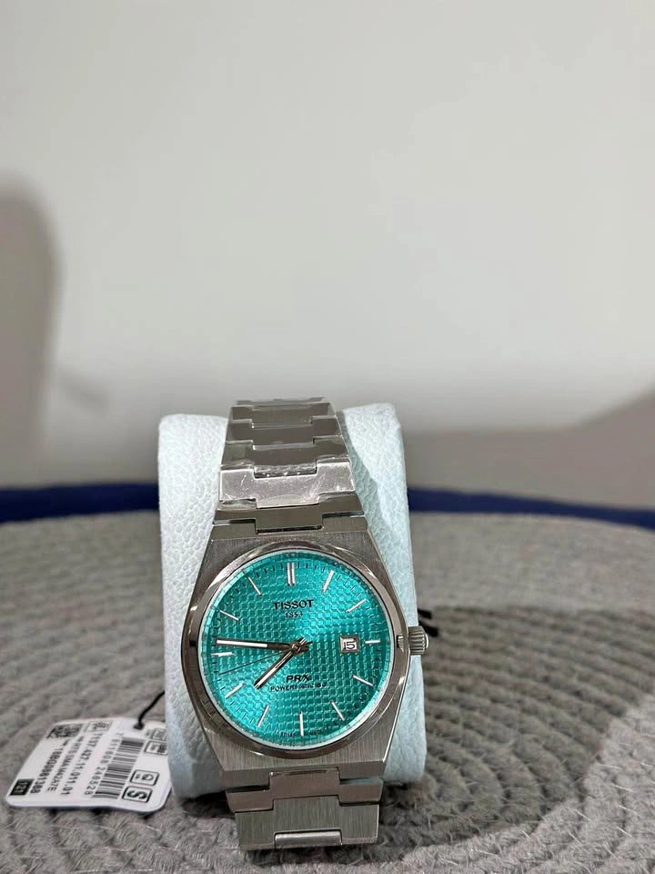 Tissot PRX Powermatic 80 Automatic Turquoise Dial Like New