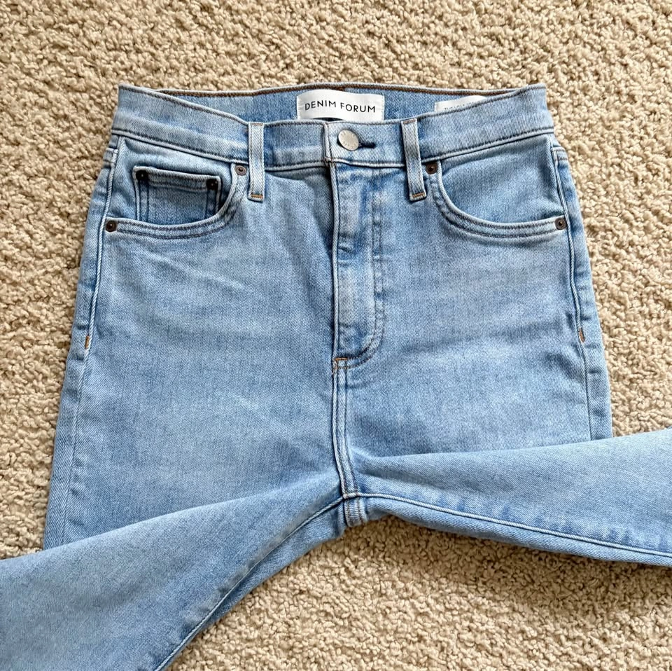 Aritzia Denim Forum Lola Skinny Jeans Size 28L Light Wash - photo 5