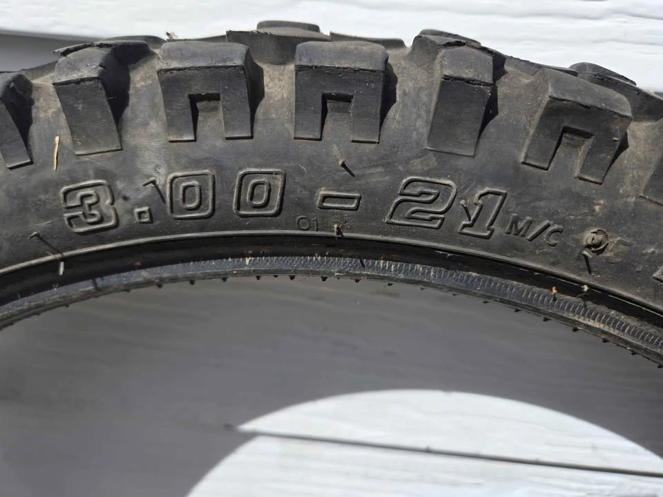 Golden Boy Trail Tires 3.00-21 and 4.60-18 (set) - photo 4