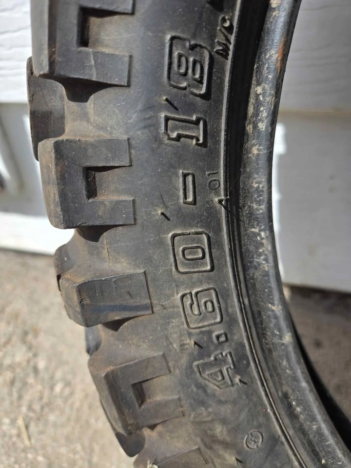 Golden Boy Trail Tires 3.00-21 and 4.60-18 (set) - photo 5