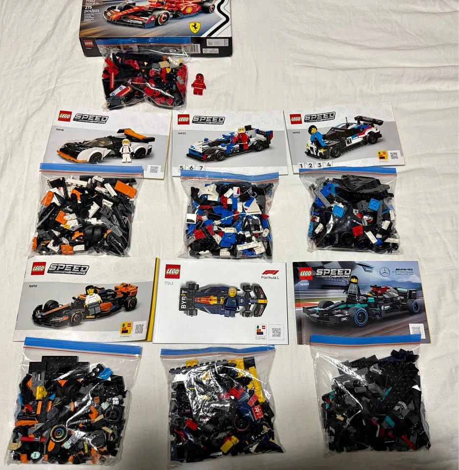 LEGO Speed Champions Lot - 7 Sets
